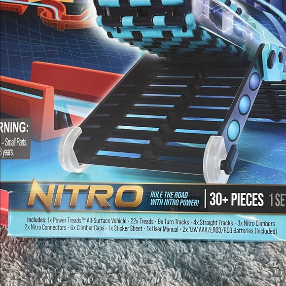 🆕 Power Treads All Surface Vehicles Nitro Track - 30 + Piece Set - - Picture 3 of 6